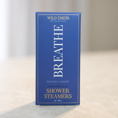 BREATHE Shower Steamer – Menthol, Rosemary & Lavender