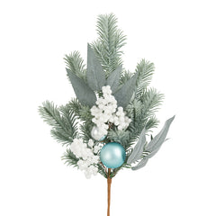Silver Christmas Tree Bauble for Festive Decor