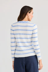 Stripe Yacht Knit - Blue