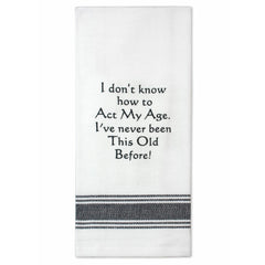 Good Old Days Man Tea Towel