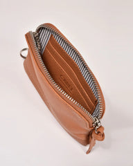 Amara Small Leather Keychain Pouch
