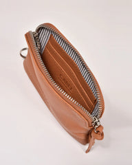 Amara Small Leather Keychain Pouch