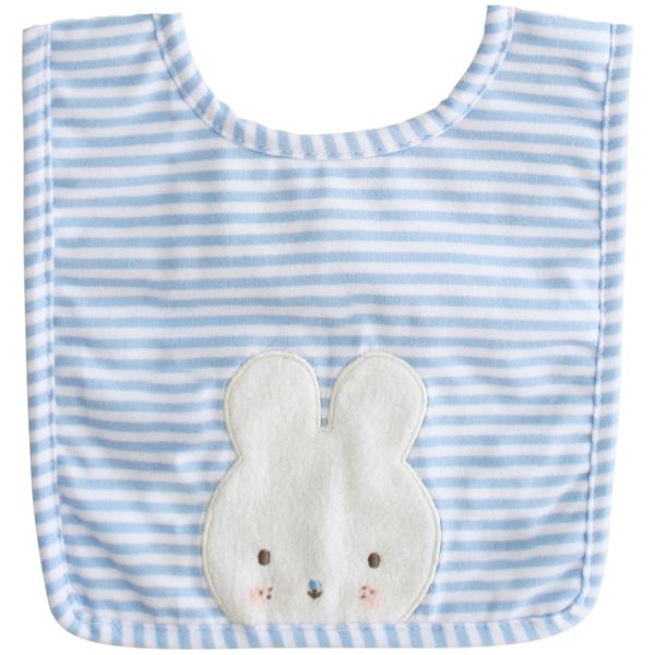 Baby Bunny Bib – Blue