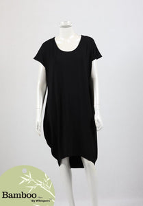 Bamboo Dress Black