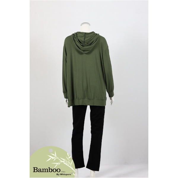 Bamboo Hoodie Olive