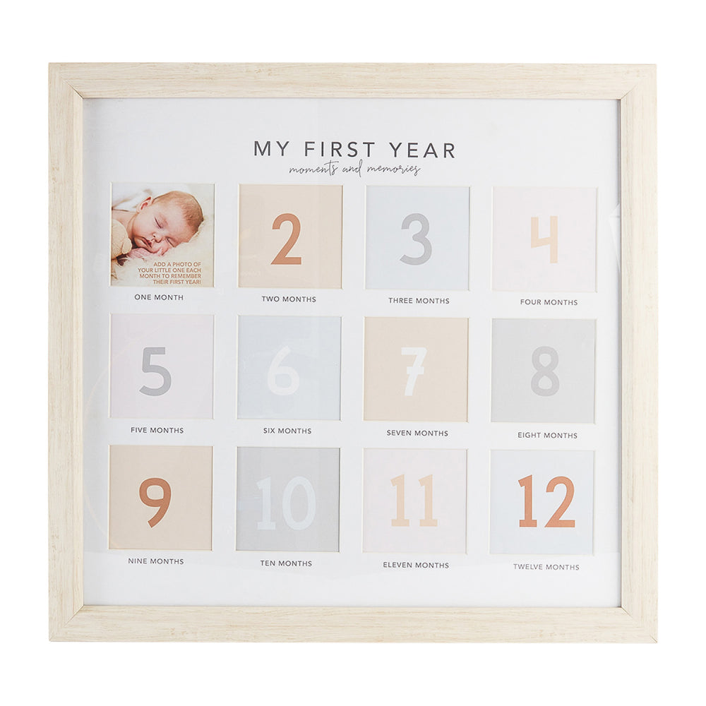 Baby Monthly Milestone Photo Frame