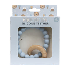 Baby Silicone & Beechwood Teether