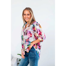 Load image into Gallery viewer, Willow &amp; Tree Floral Blouse