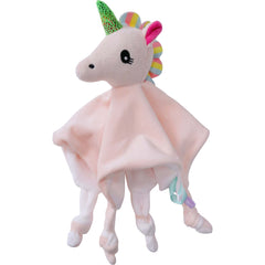 Unicorn Comforter Blankie with Rattle