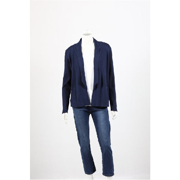 Cardigan Zip Navy