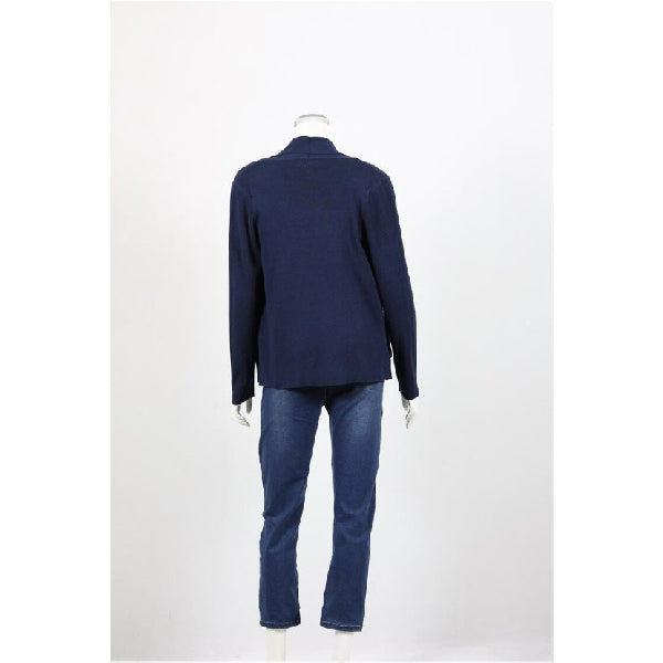 Cardigan Zip Navy