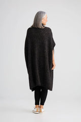 Phoenix Knit Cardigan – Charcoal