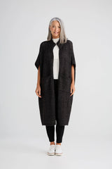 Phoenix Knit Cardigan – Charcoal
