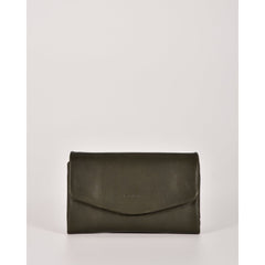 Chelsea Leather Crossbody Wallet – Olive