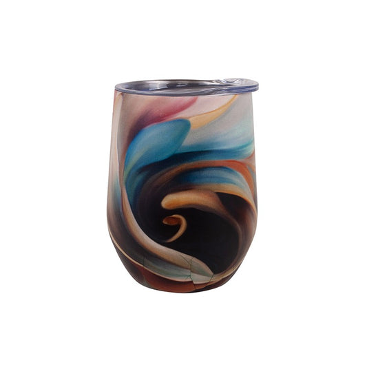 Lily & Mae Stainless Steel Wine Tumbler Cream