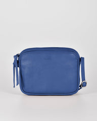 Darcy Leather Crossbody (Camera Bag Style) – Indigo