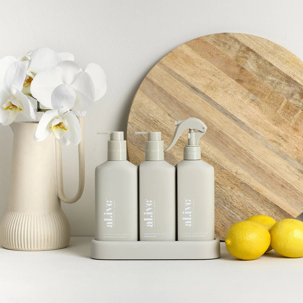 Kitchen Trio Set – Lemon & Pomegranate + Watermelon & Lime