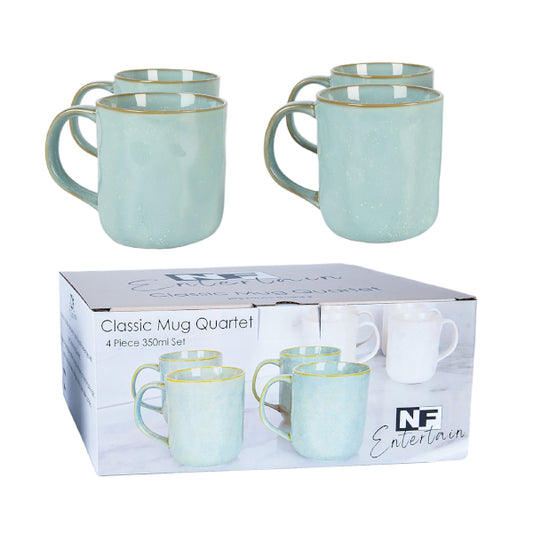 Mugs Set 4 Blue