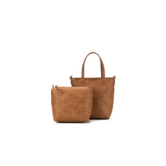 Mini Suki 2-Piece Handbag Set - Tan