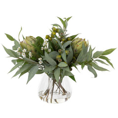 Rogue Grand Protea – Garden Vase Green
