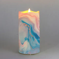 Twilight LED Candle – Pastel Glow