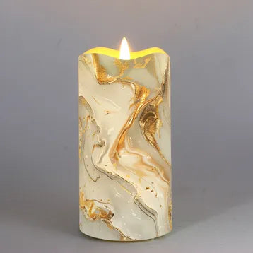 Twilight LED Candle – Golden Aura