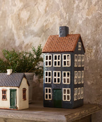 Traditional Ceramic Tealight House – Country Tea Light Grande Chalet