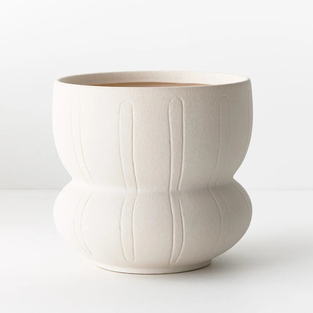 Lapis Vase – White 17.5cm