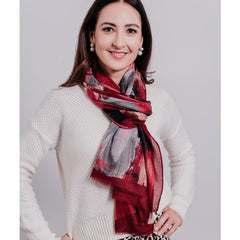 Fusion Scarf Teal – Mid-Weight Scarf