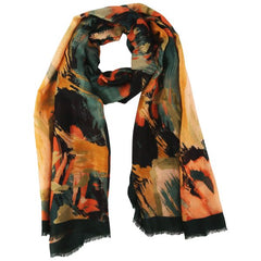 Fusion Scarf Teal – Mid-Weight Scarf