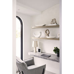 Amalfi Apio Abstract Sculpture – Beige