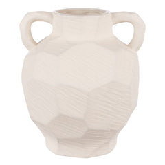 Amalfi Benicio Large Vase – Natural Stoneware Decorative Vessel