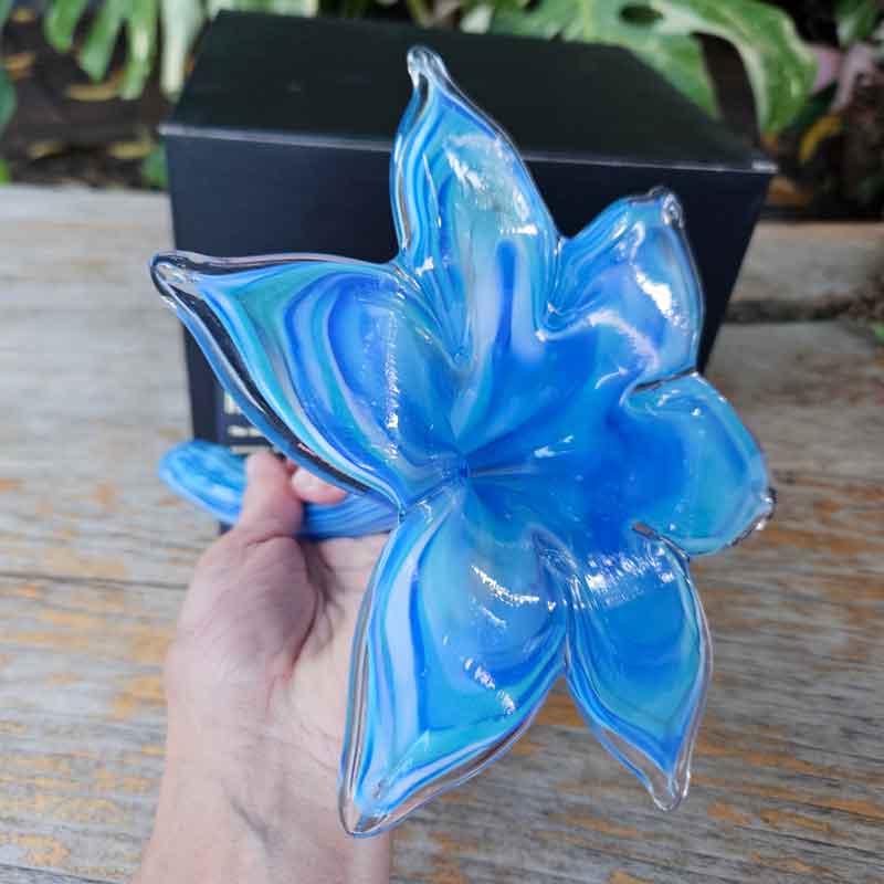 Unique Handcrafted Everlasting Glass Flower