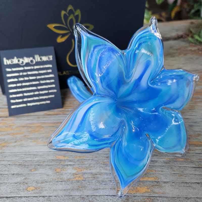 Unique Handcrafted Everlasting Glass Flower