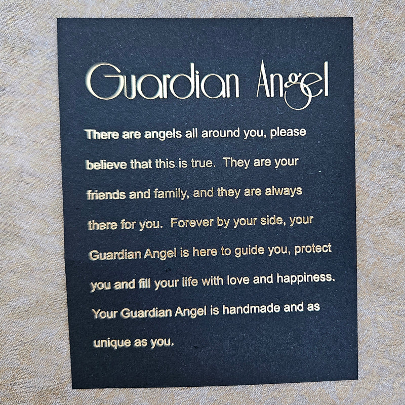 Glass Guardian Angel - White