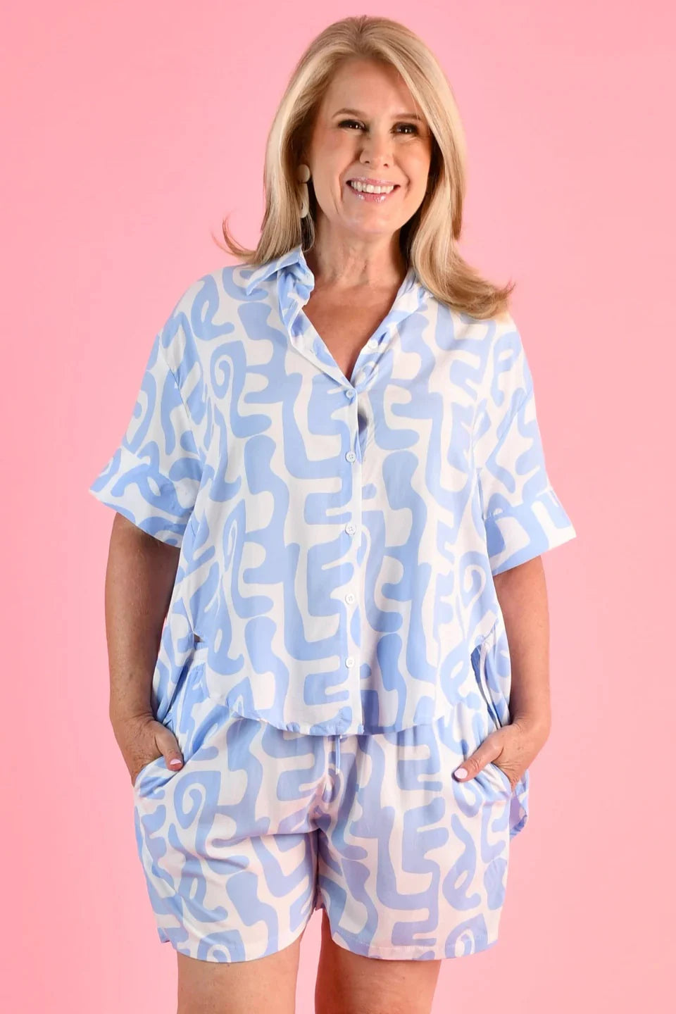 Sailing Shirt - Muse Blue