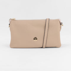 Gracie Crossbody Clutch Nude