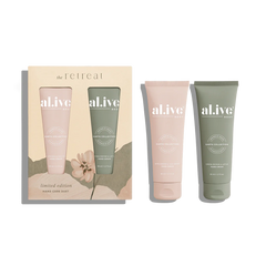 al.ive body Hand Care Duet – Applewood & Goji Berry + Green Pepper & Lotus
