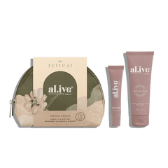al.ive body Hand & Lip Gift Set – Raspberry Blossom & Juniper
