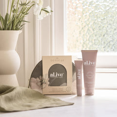 al.ive body Hand & Lip Gift Set – Raspberry Blossom & Juniper