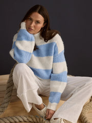 Holiday Ocean Knit - Blue