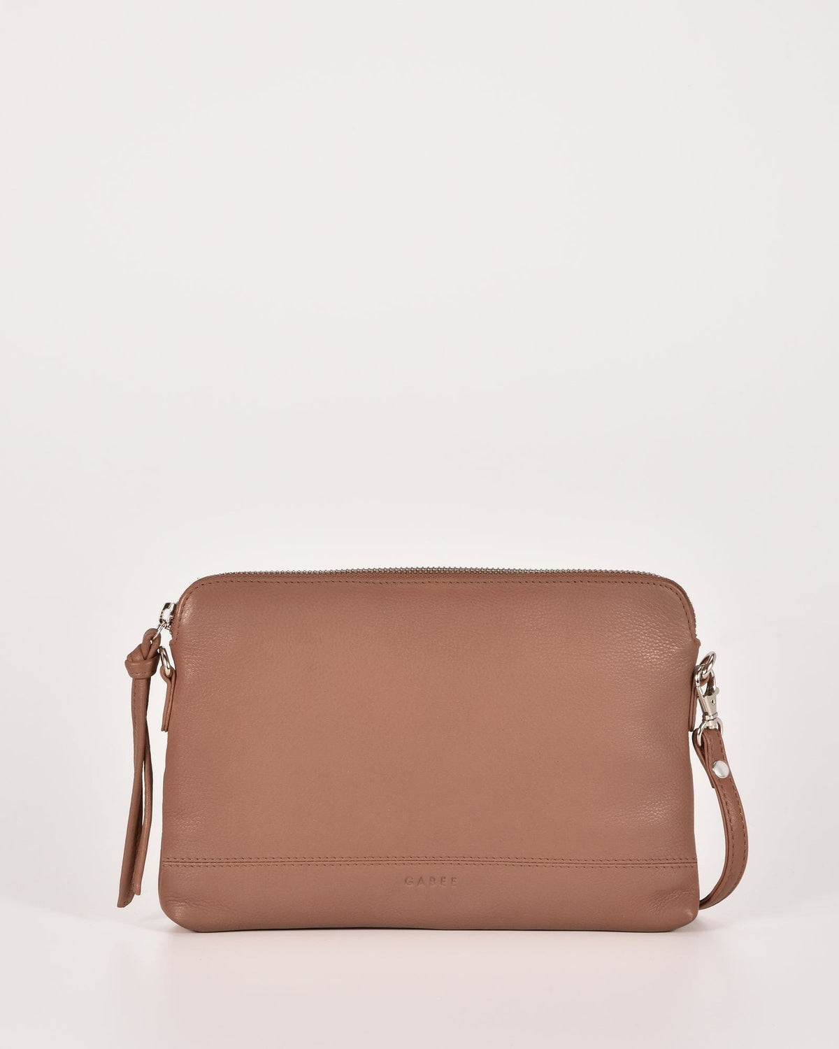 Holly 2-in-1 Leather Crossbody Purse – Taupe