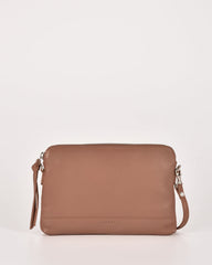 Holly 2-in-1 Leather Crossbody Purse – Taupe