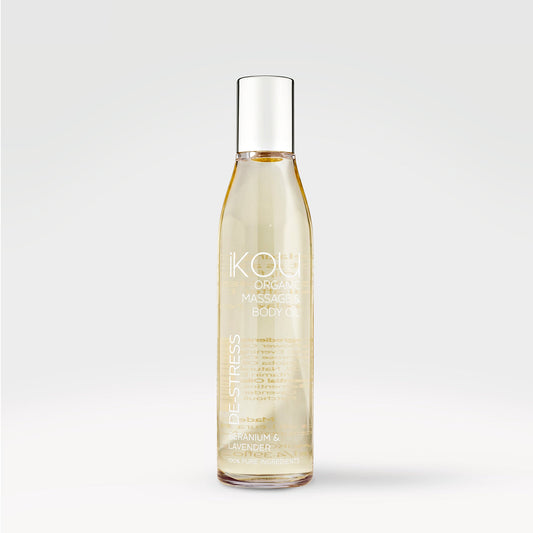 iKou De-Stress Orangic Massage & Body Oil