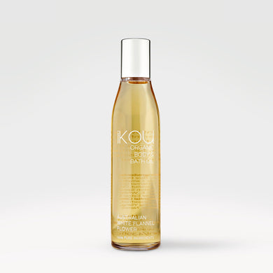 iKou White Flannel Organic Body & Bath Oil
