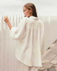 The Monte Carlo Plain Shirt - White