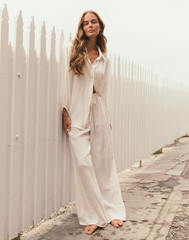 The Monte Carlo Plain Shirt - White