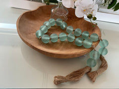 Coastal Charm Sea Glass Garland