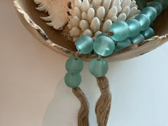 Coastal Charm Sea Glass Garland