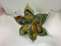 Everlasting Glass Flower Multicolour 18cm